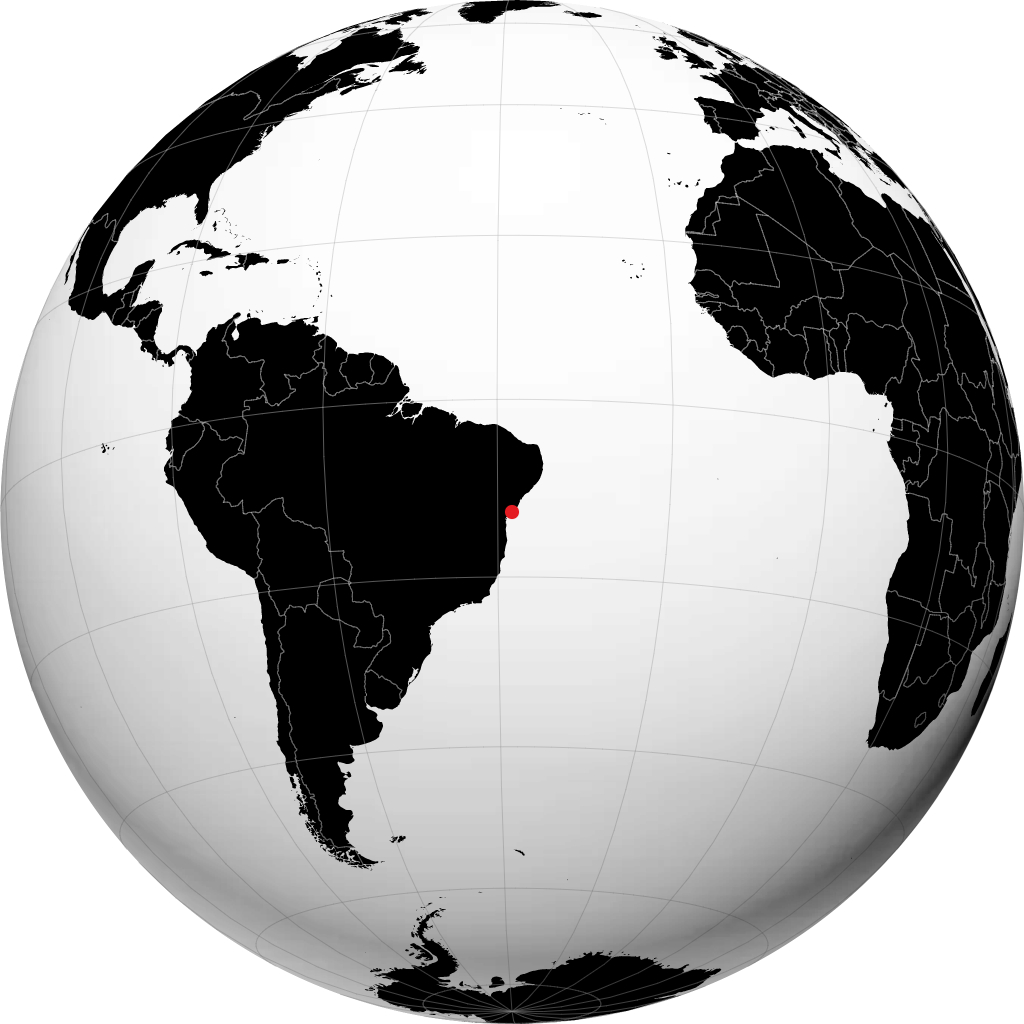 Camaçari no globo