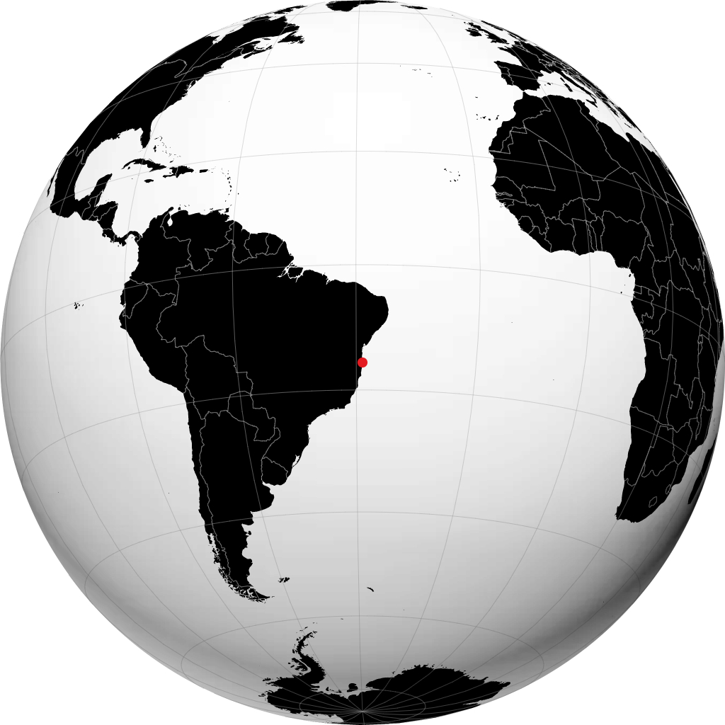 Canavieiras no globo
