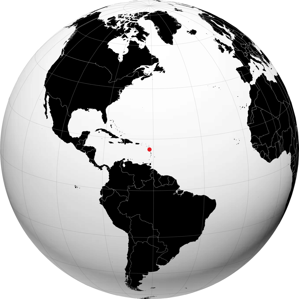 Capesterre-Belle-Eau no globo