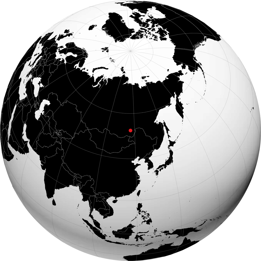 Chernyshevsk no globo