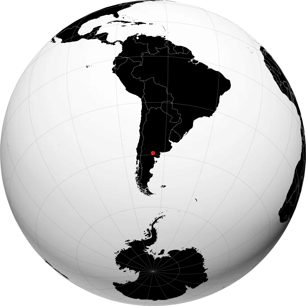 Choele Choel no globo