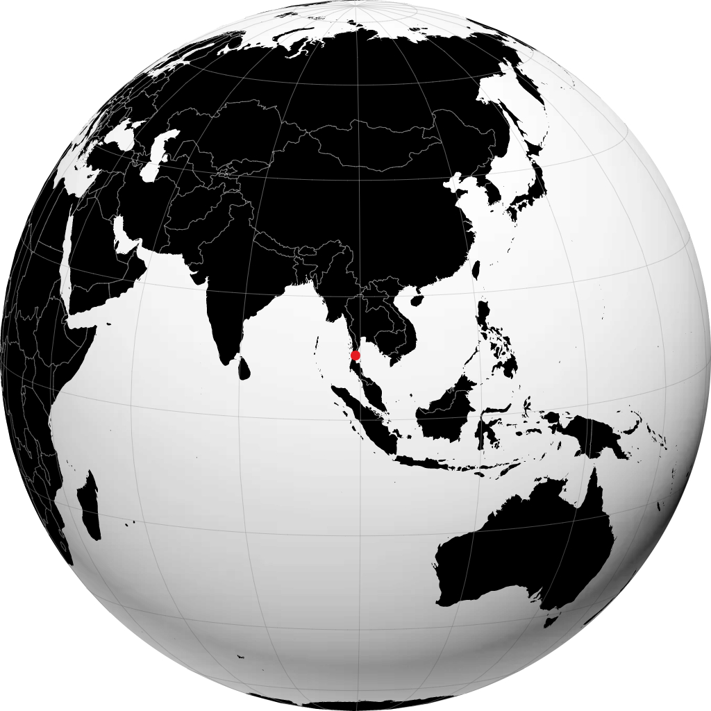 Chumphon no globo