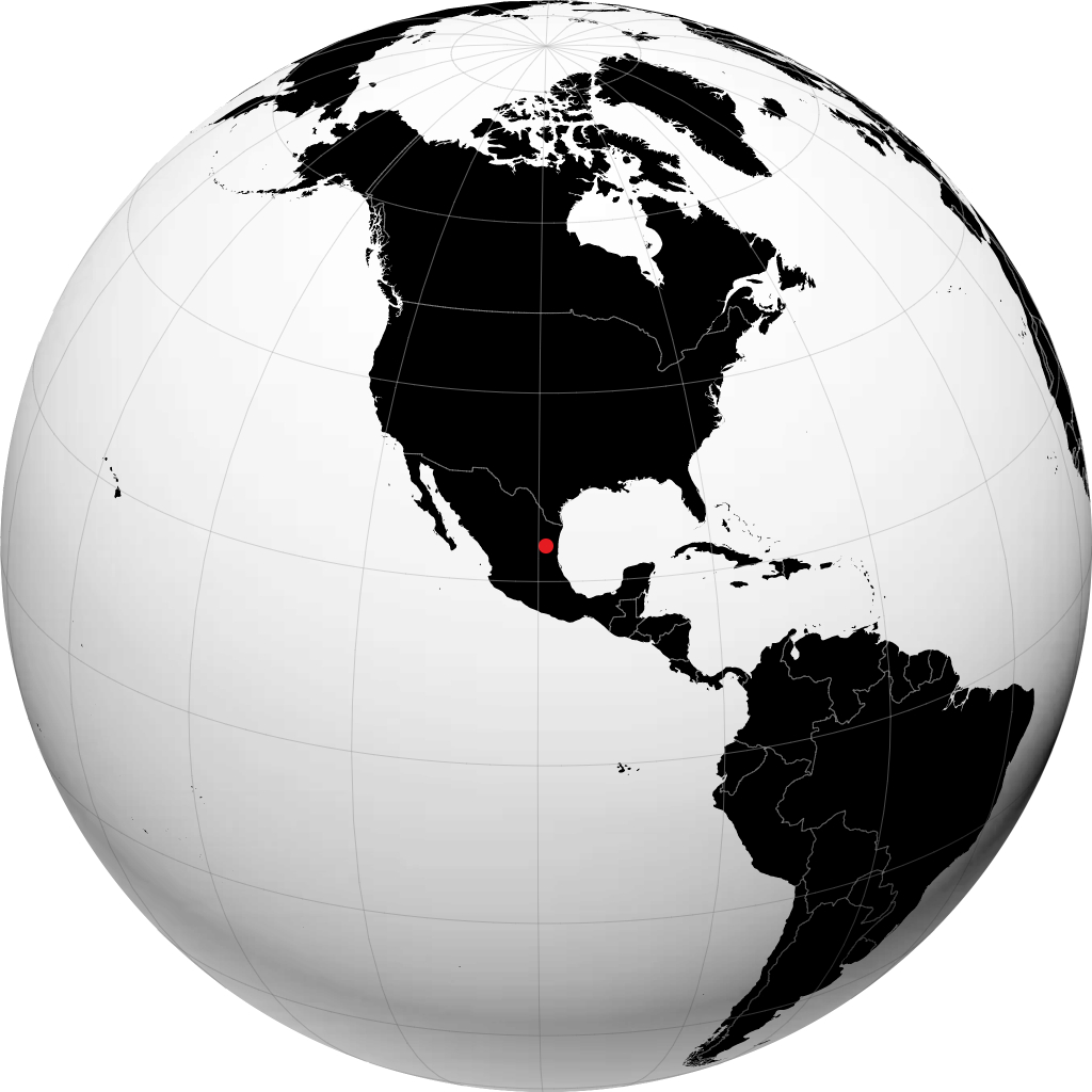 Ciudad Victoria no globo