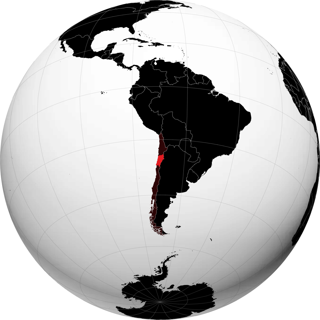 Atacama no globo