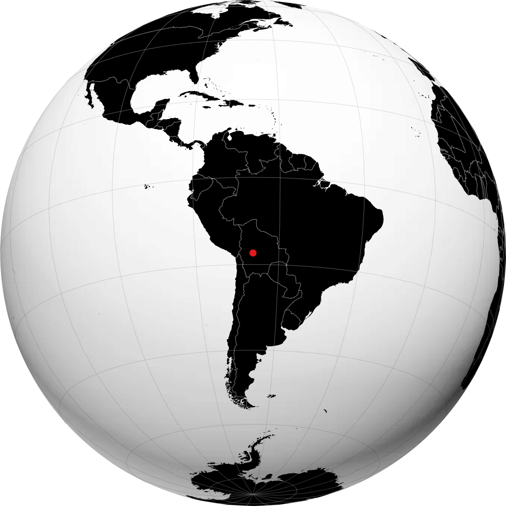 Cochabamba no globo