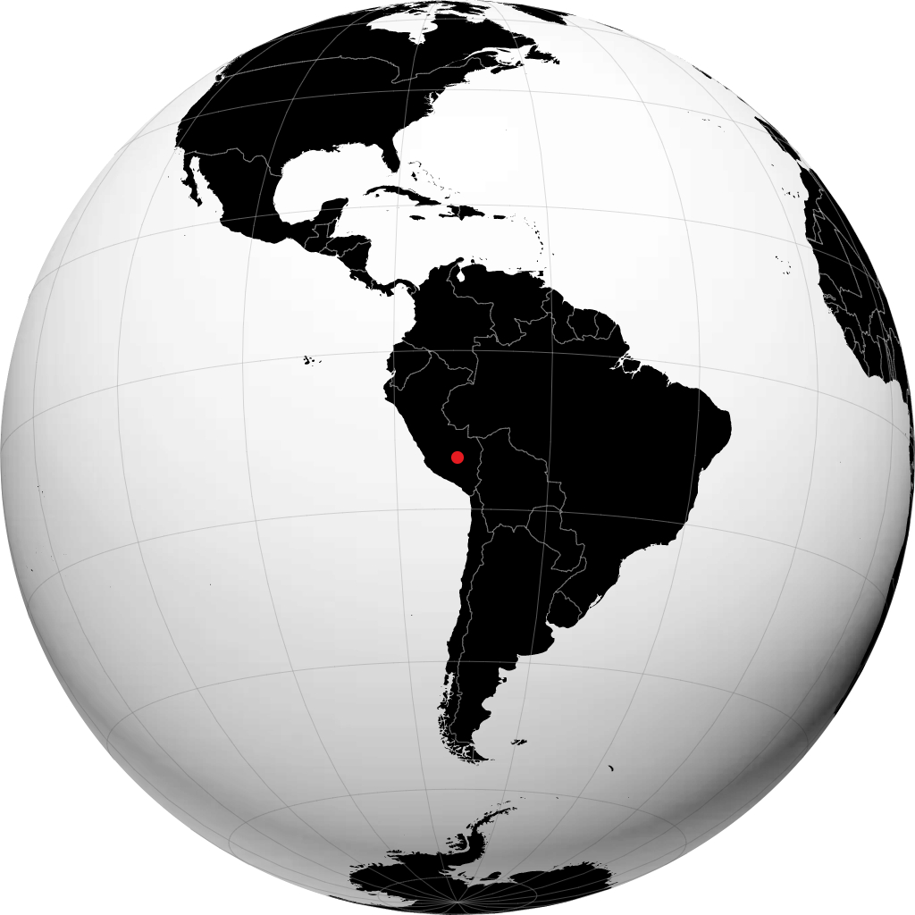 Cusco no globo