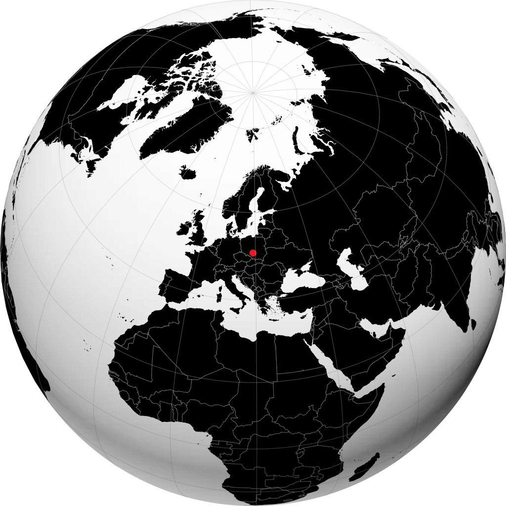 Częstochowa no globo