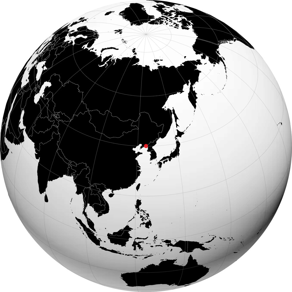 Dandong no globo