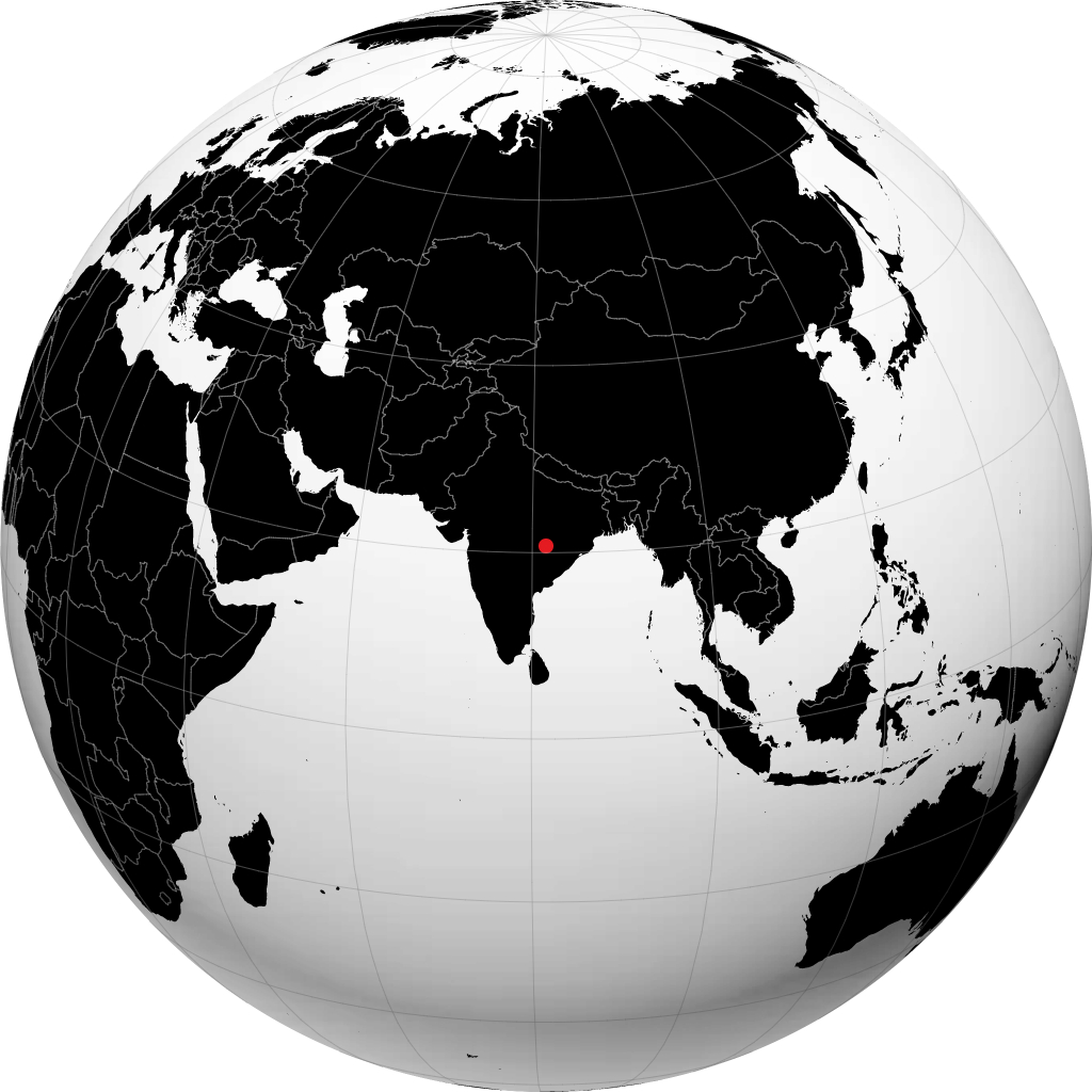 Dhamtari no globo