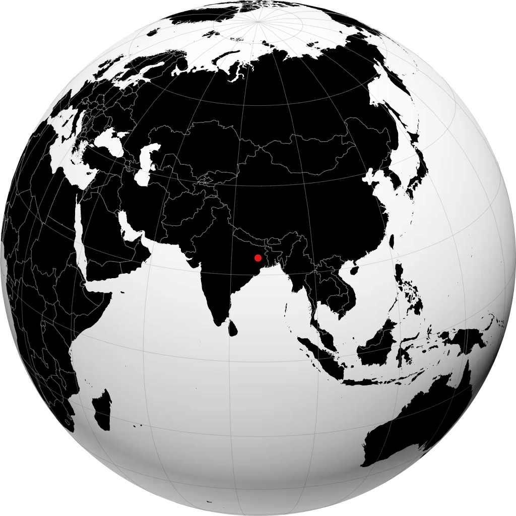 Dhanbad no globo