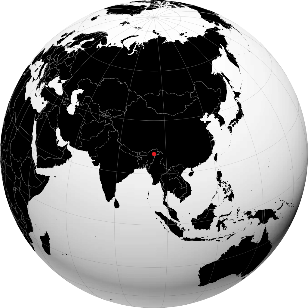 Dibrugarh no globo