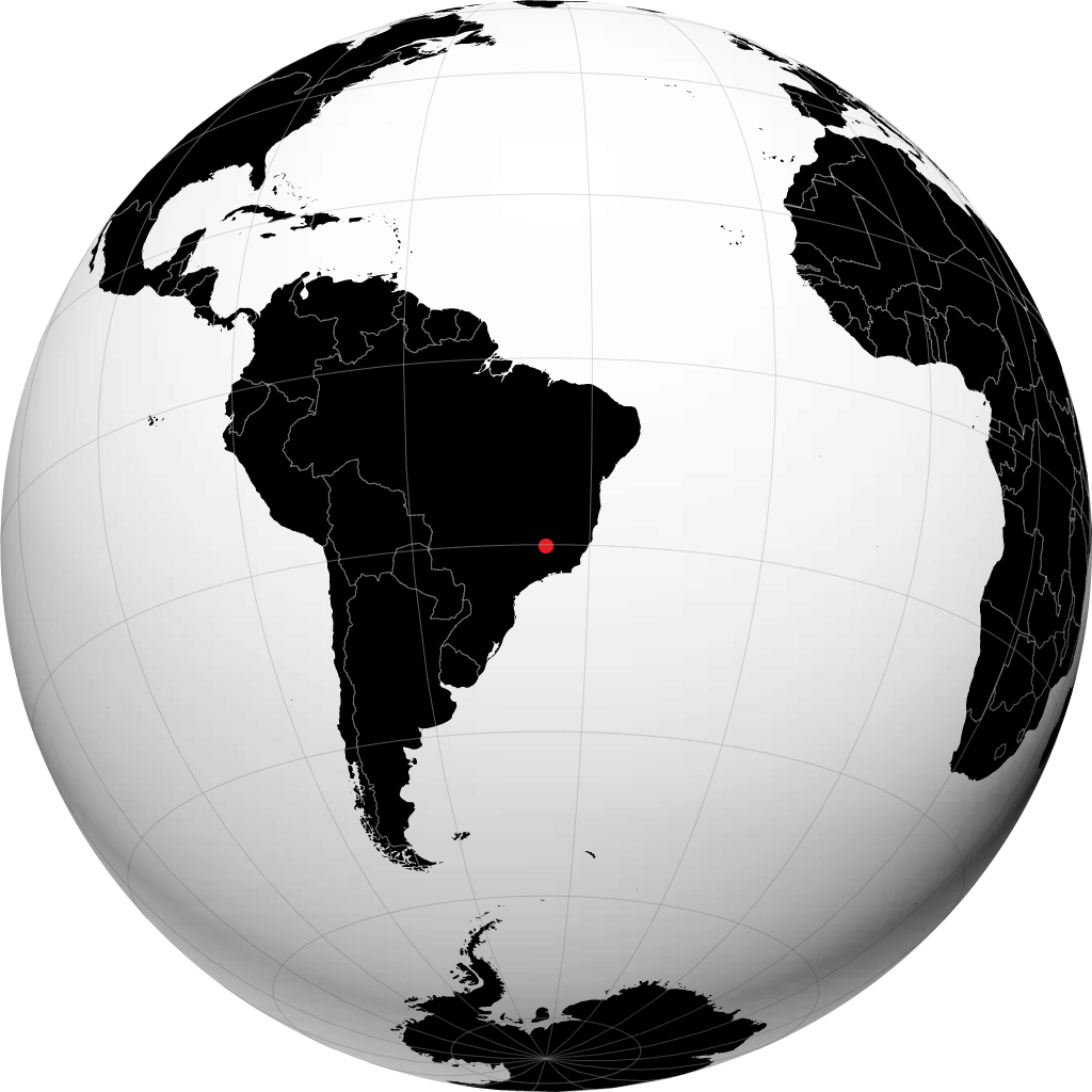 Divinópolis no globo