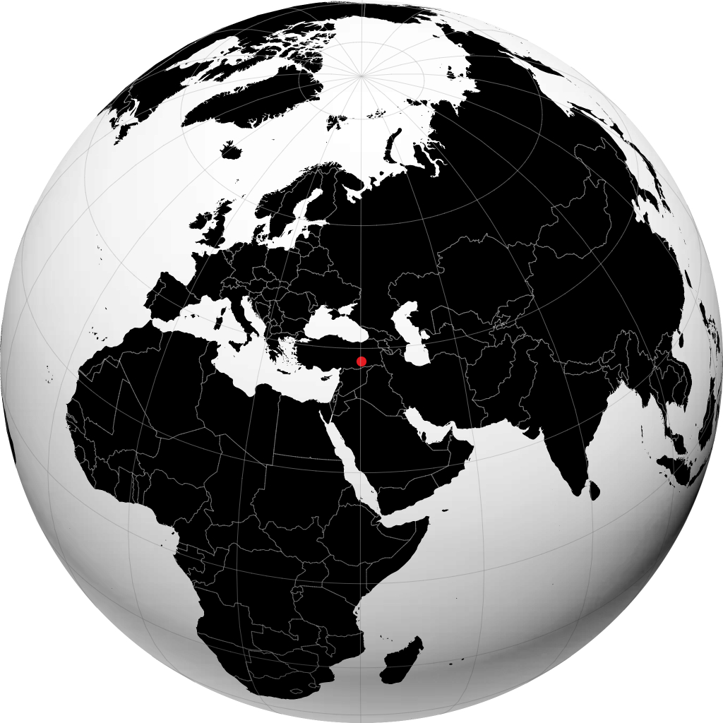 Diyarbakir no globo