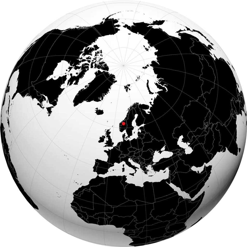Dombås no globo