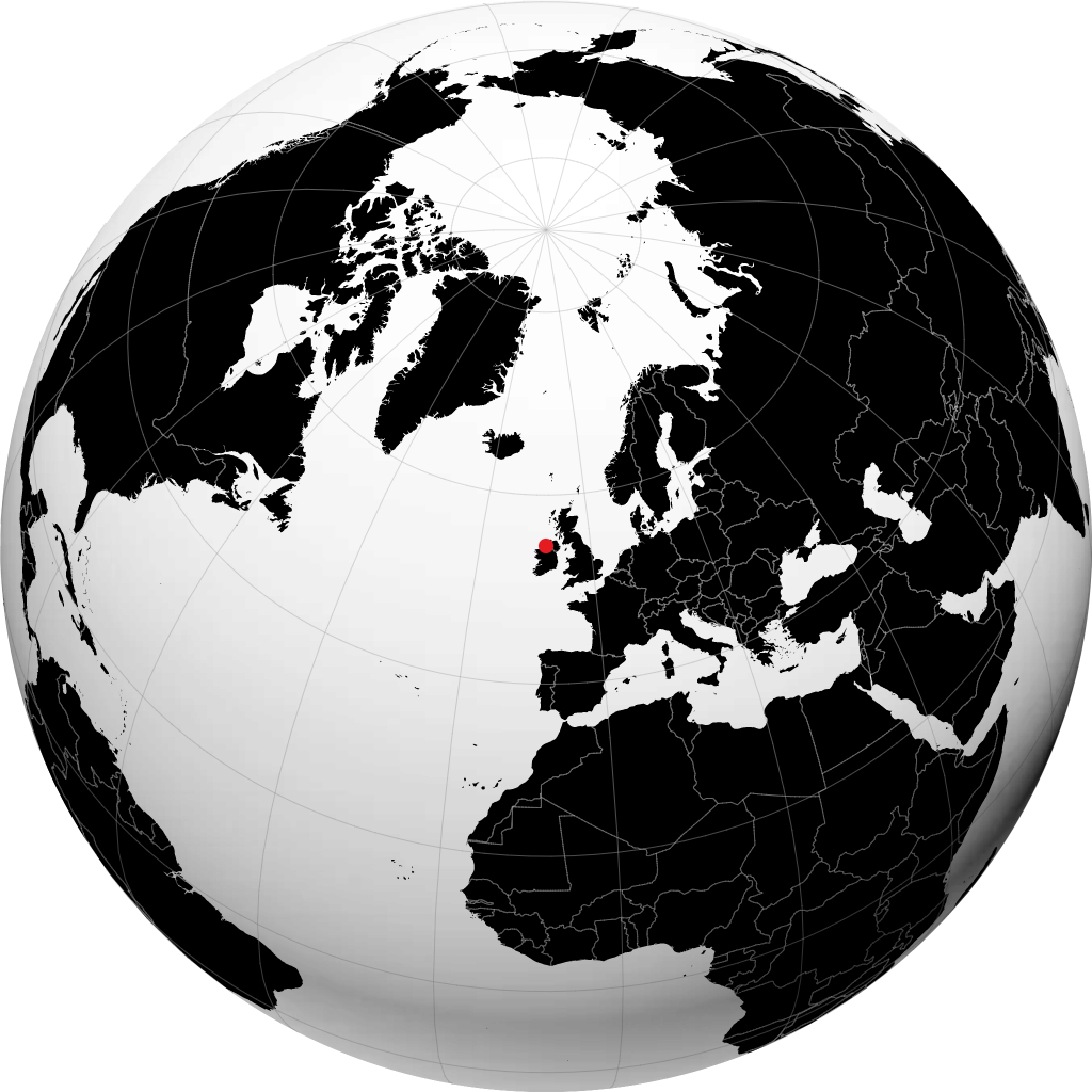 Donegal no globo
