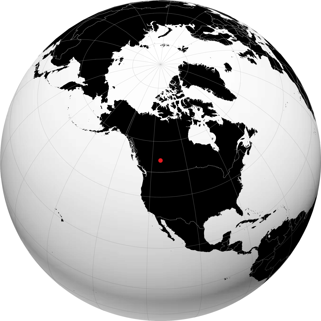 Drayton Valley no globo