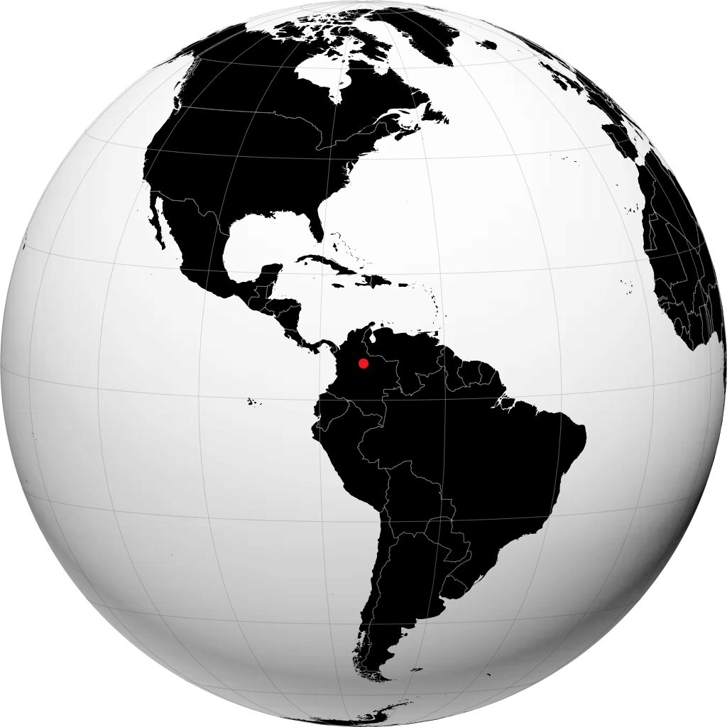 Duitama no globo