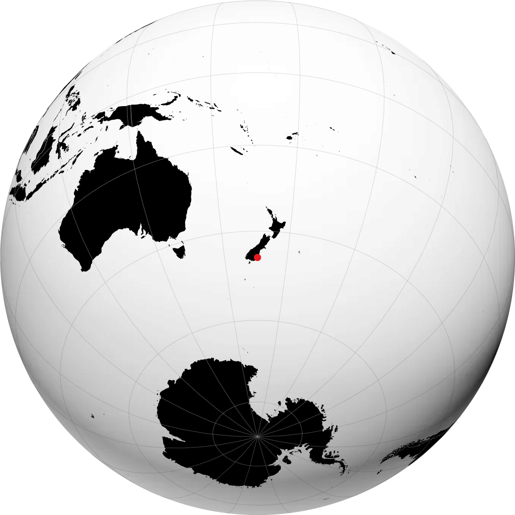 Dunedin no globo
