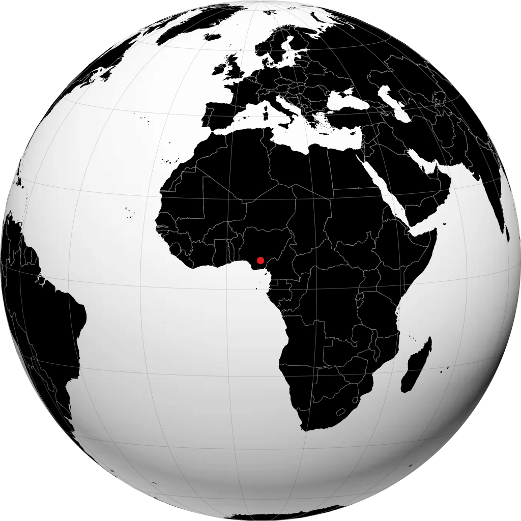 Enugu no globo