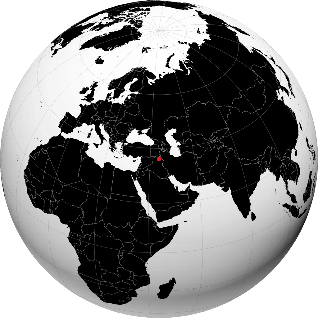 Erbil no globo