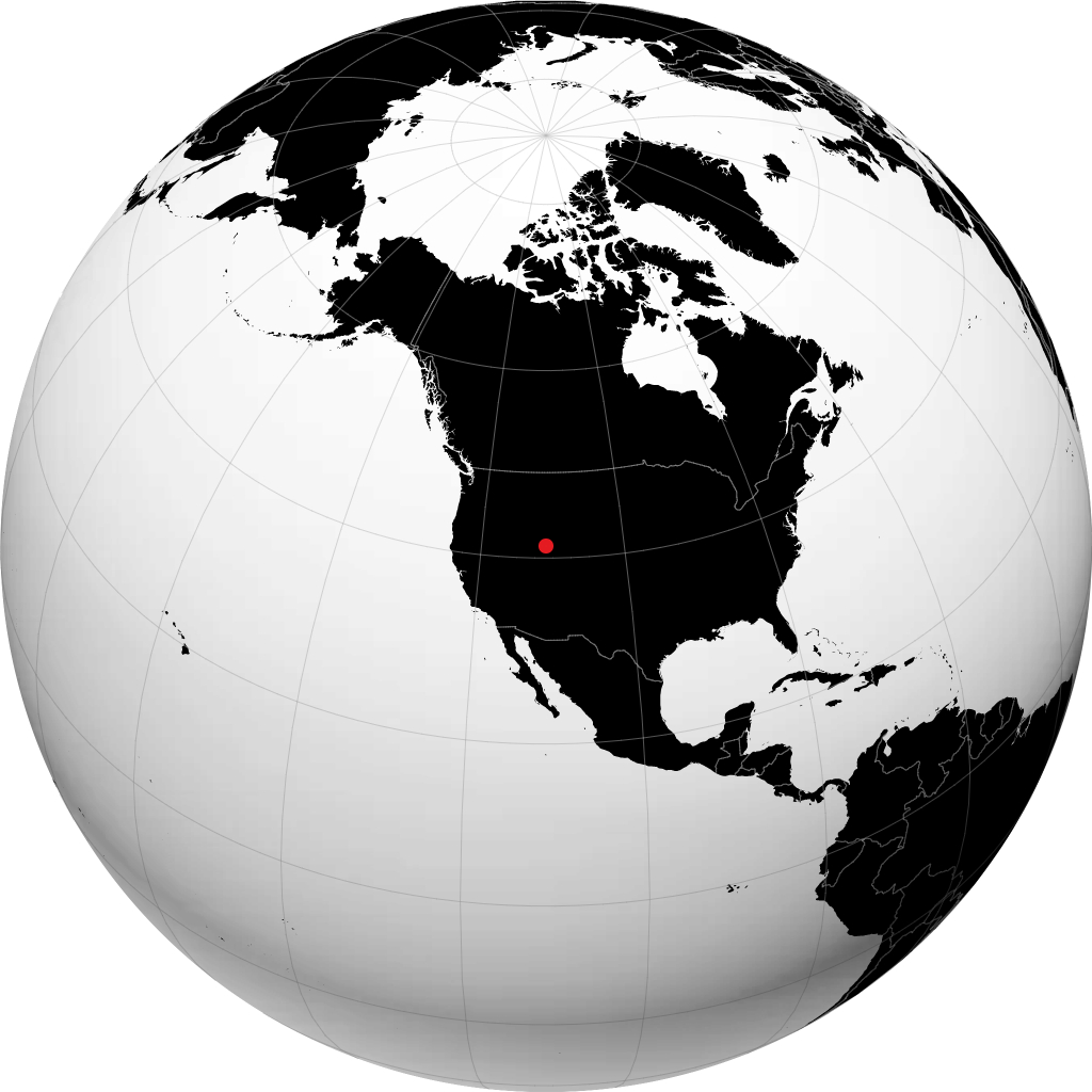Evanston no globo