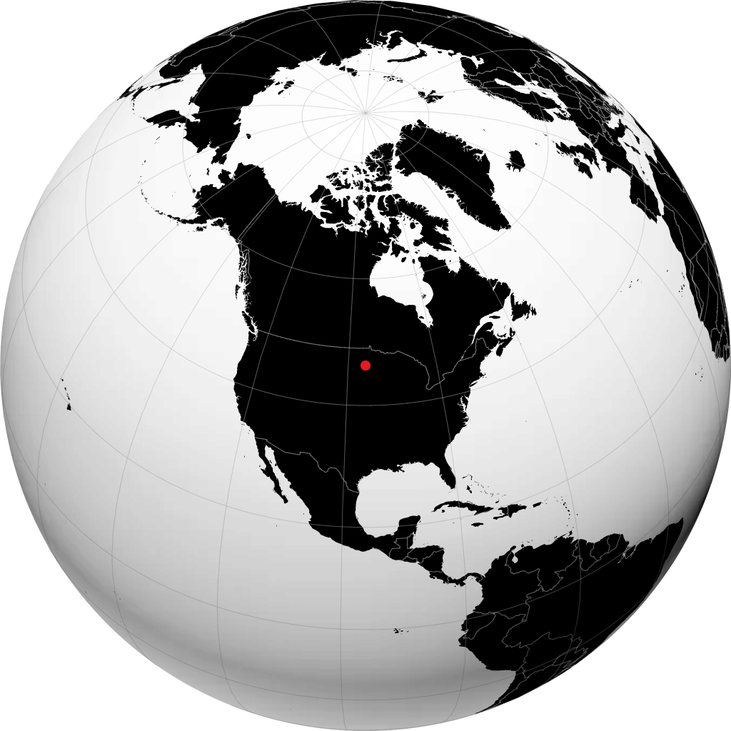 Fergus Falls no globo