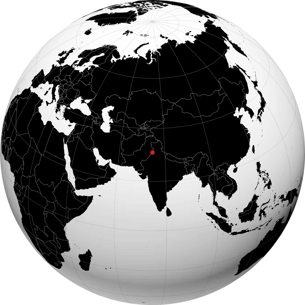 Firozpur no globo