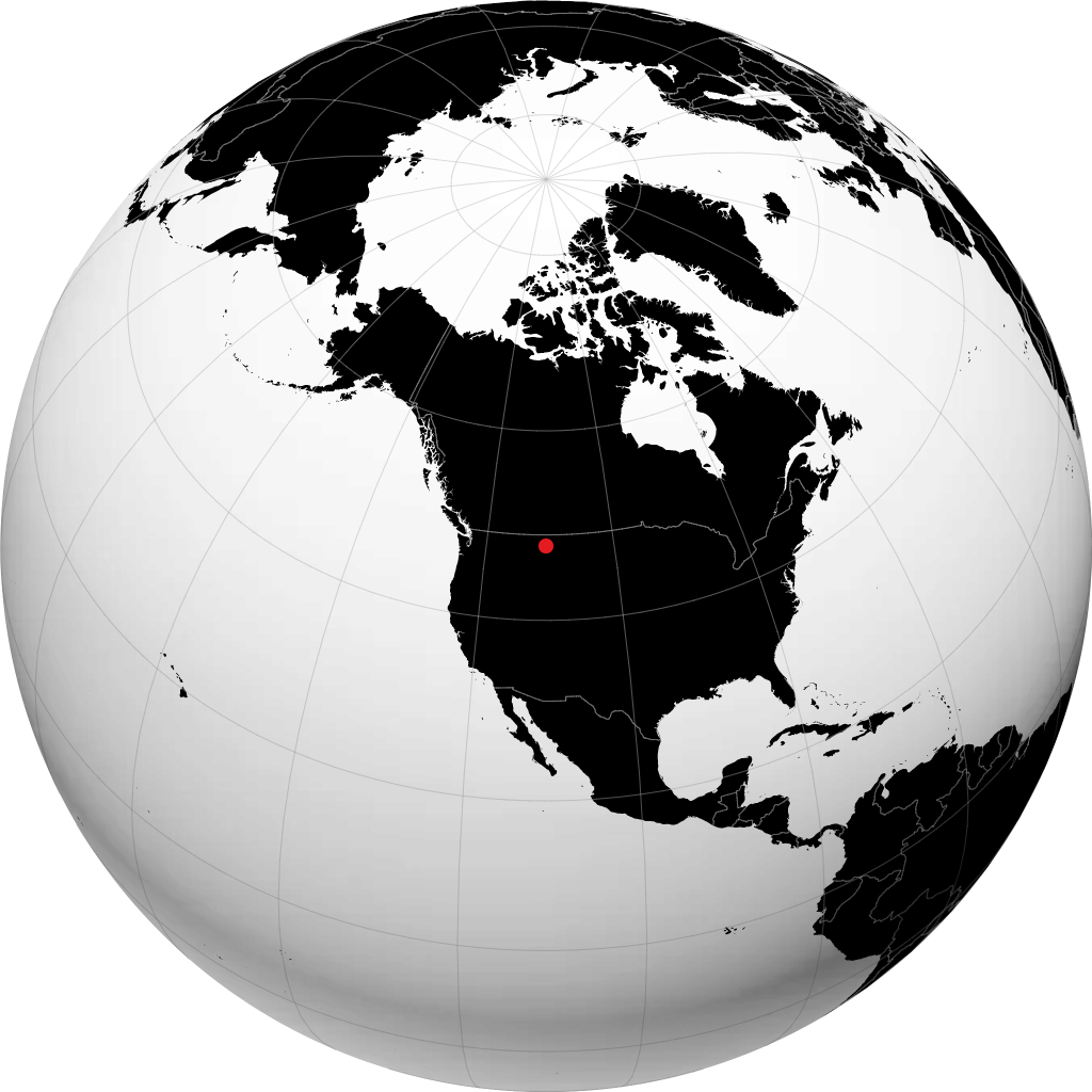 Fort Benton no globo