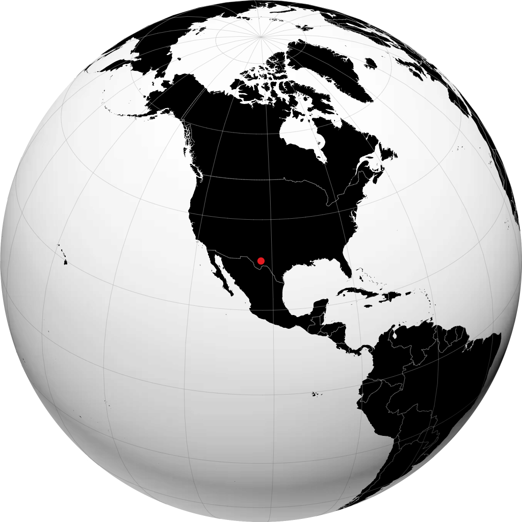 Fort Stockton no globo