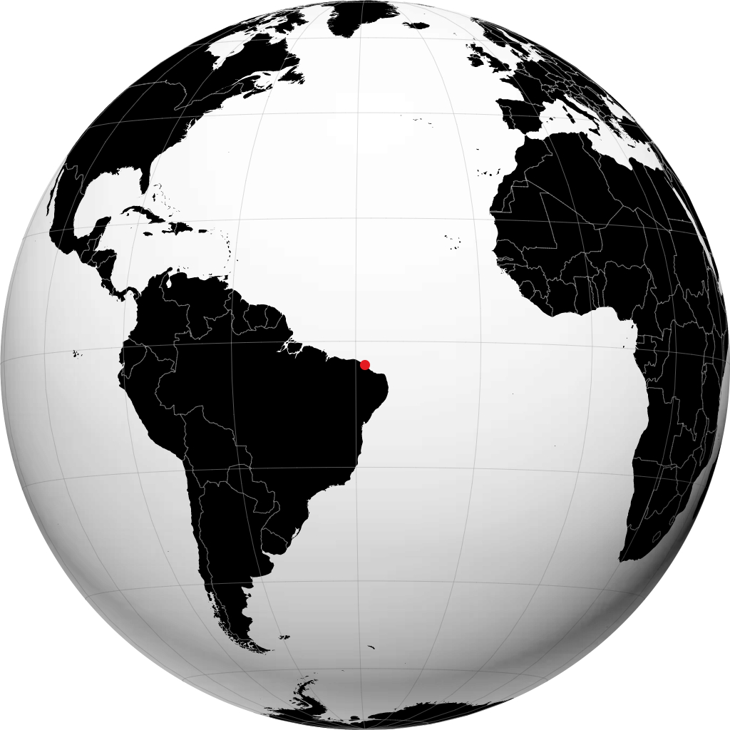 Fortaleza no globo