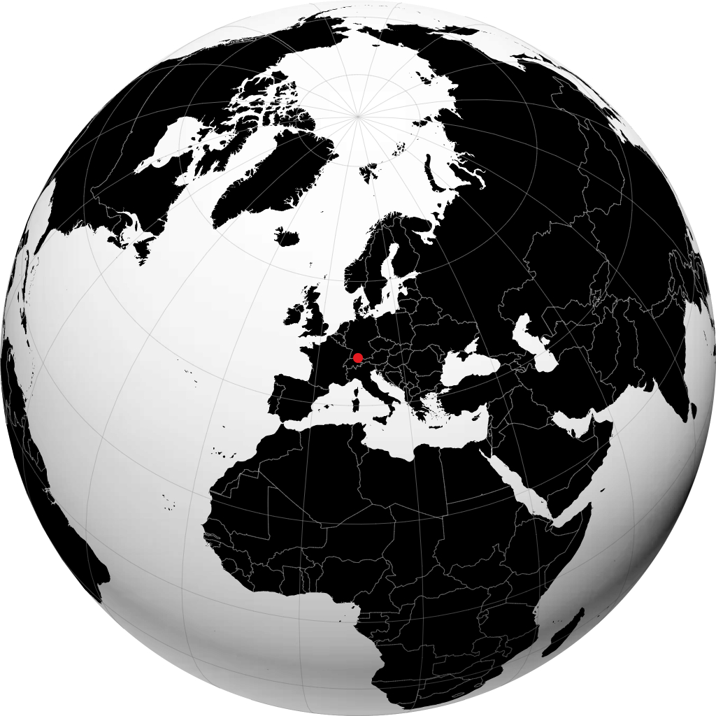 Friedrichshafen no globo