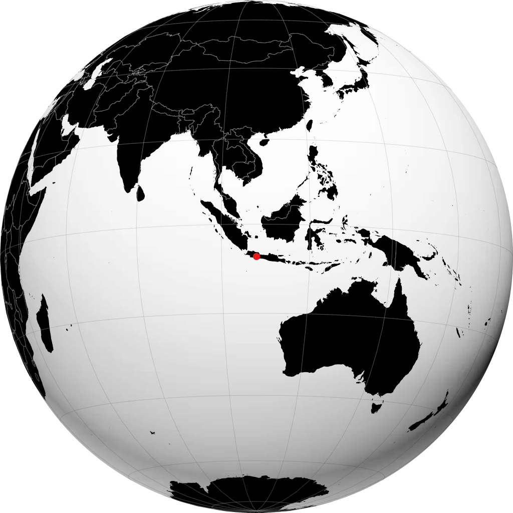 Garut no globo