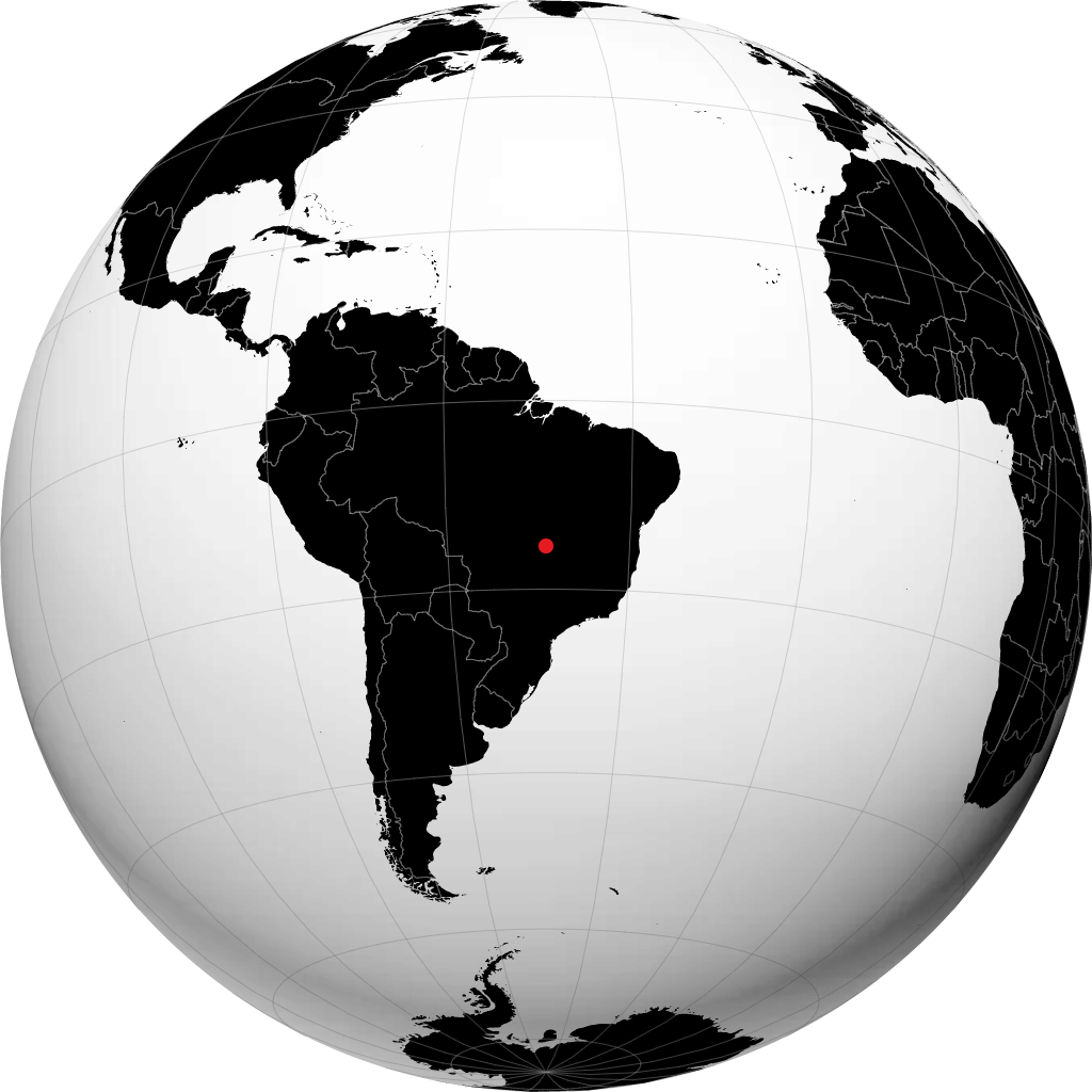 Goianésia no globo