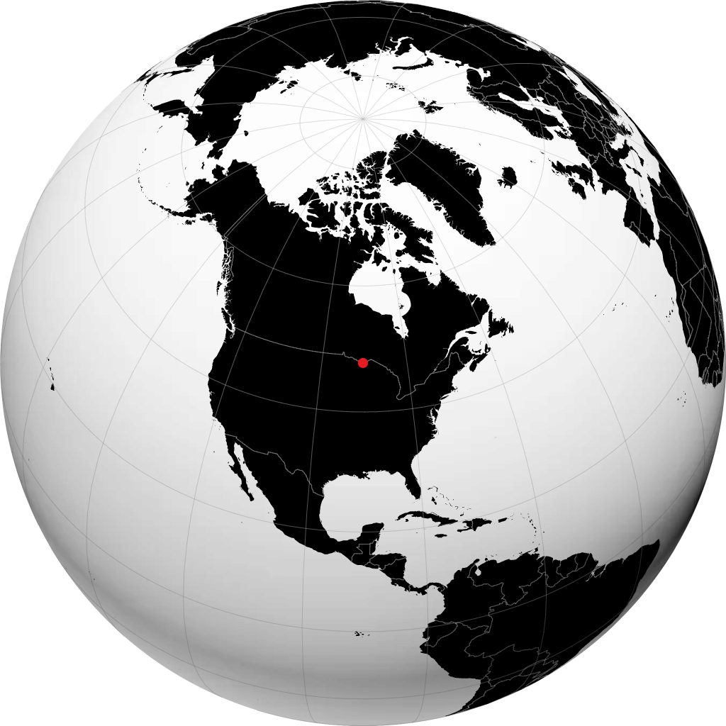 Grand Marais no globo