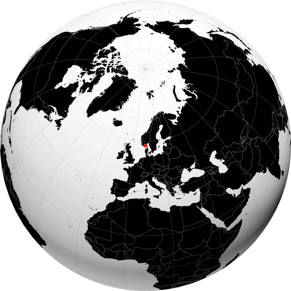 Grimstad no globo