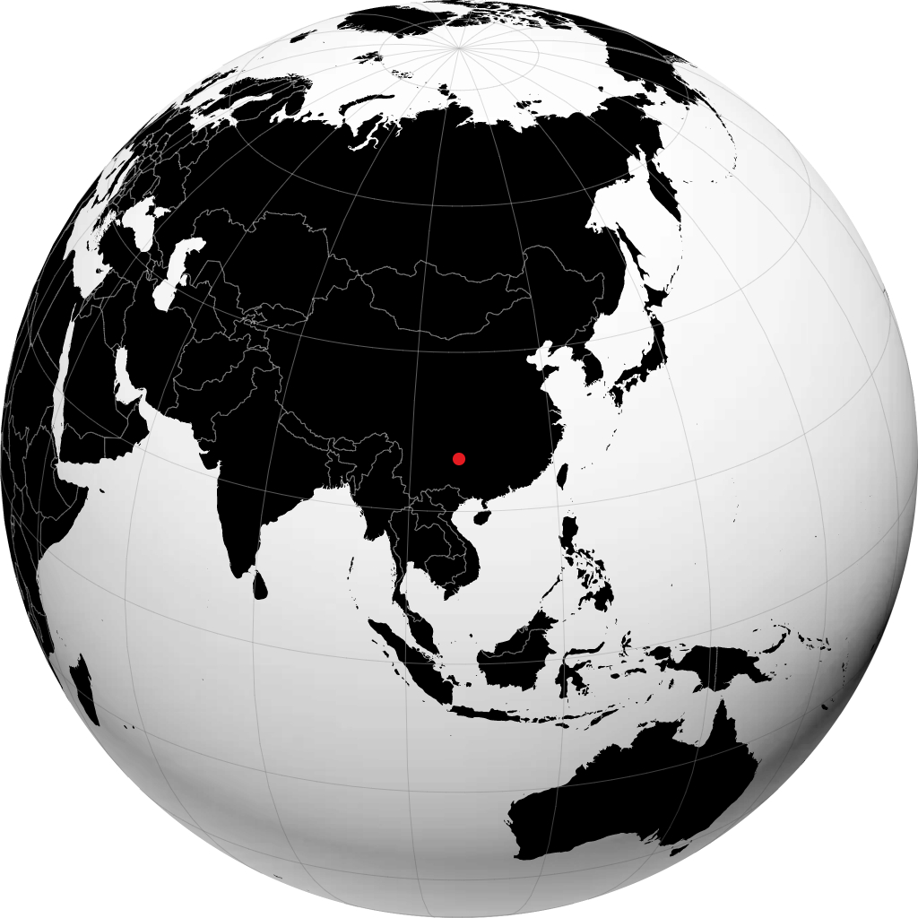 Guiyang no globo