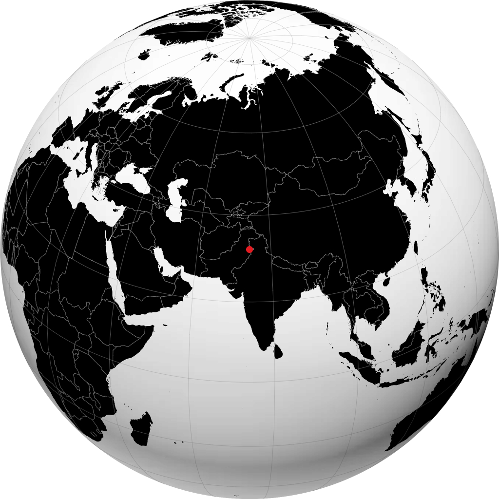 Gujranwala no globo
