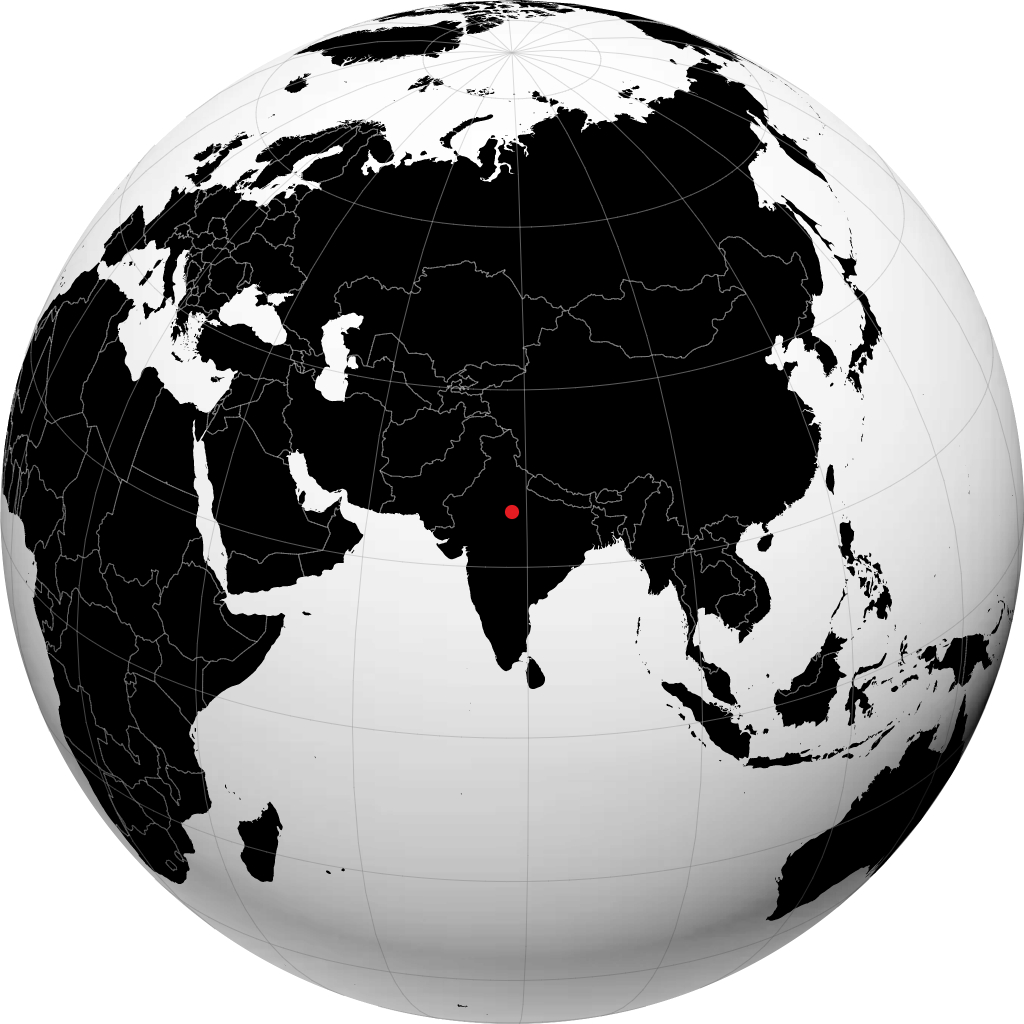 Gwalior no globo
