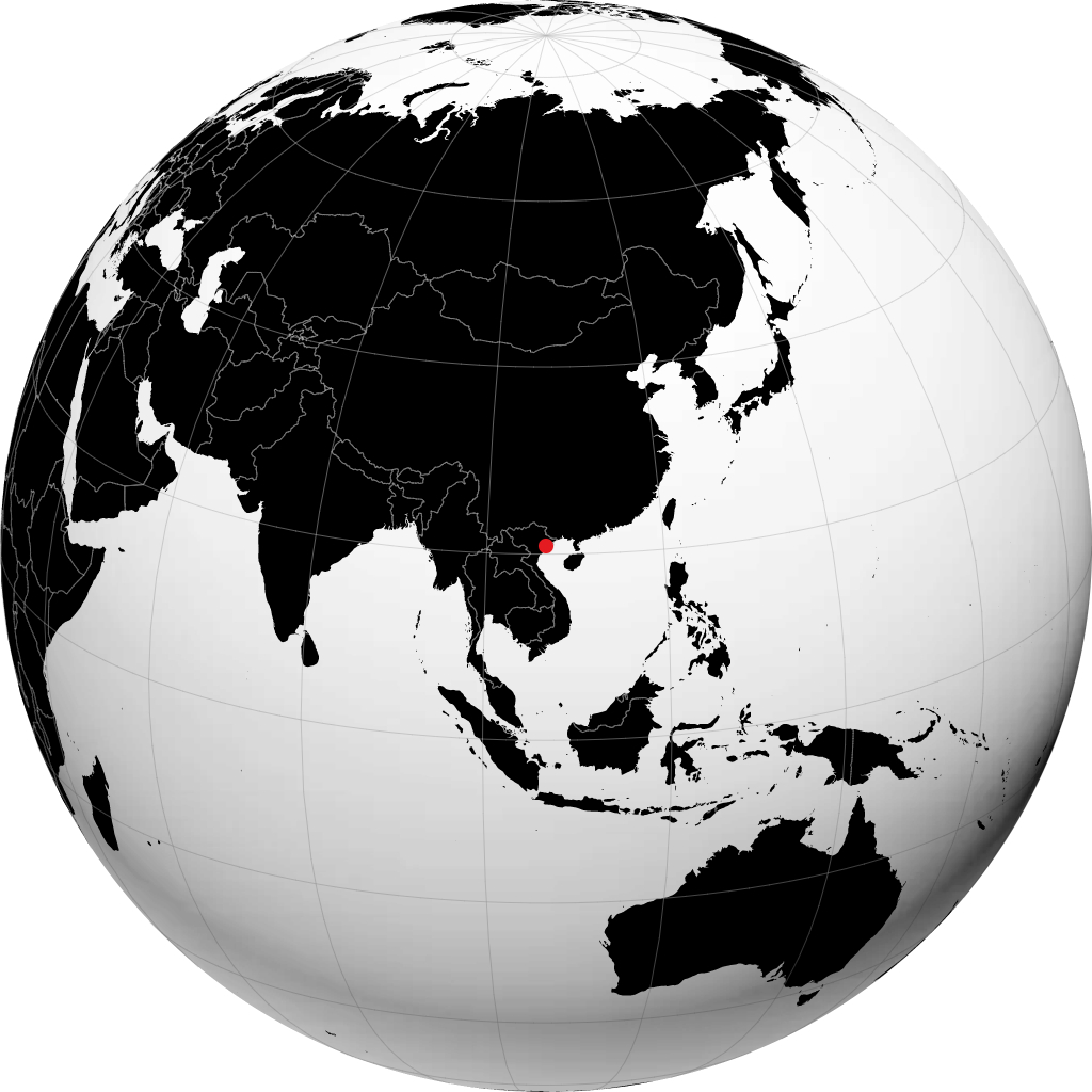 Haiphong no globo
