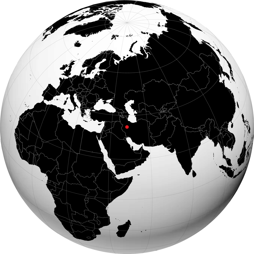 Hamadan no globo