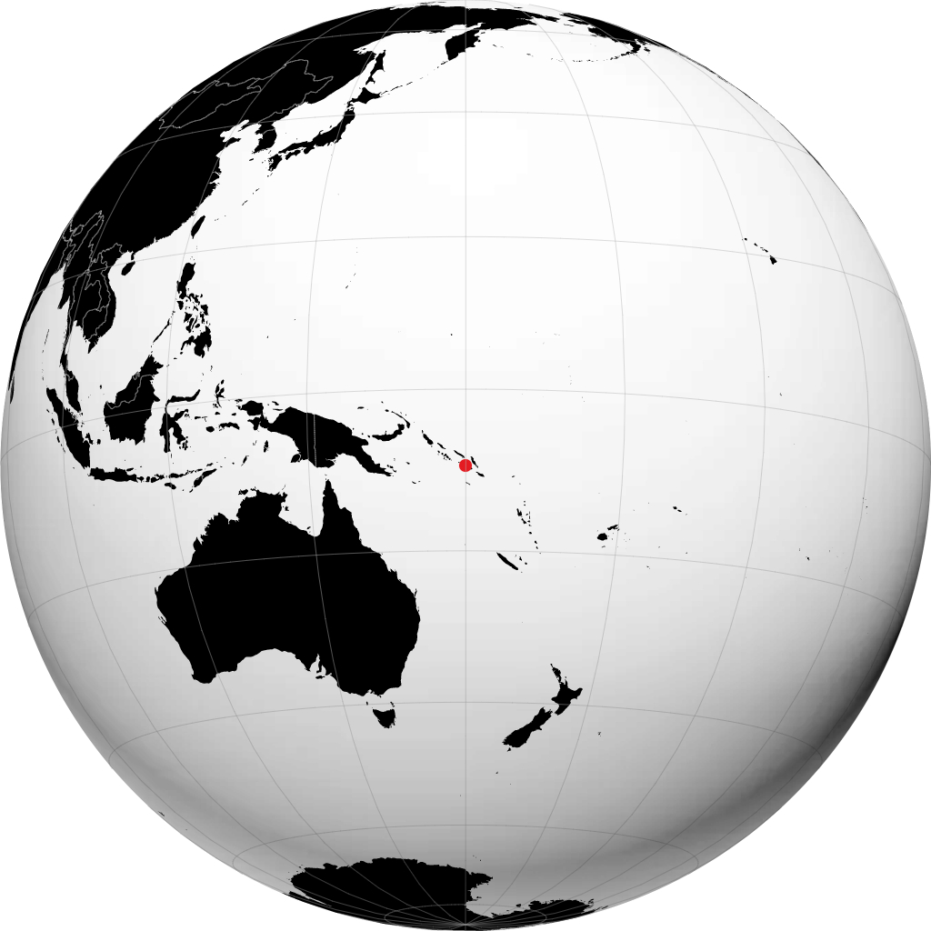 Honiara no globo