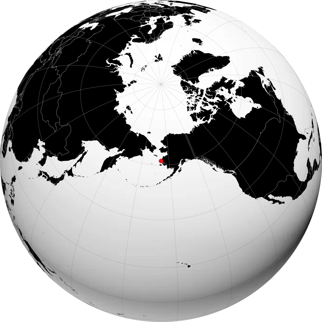 Hooper Bay no globo