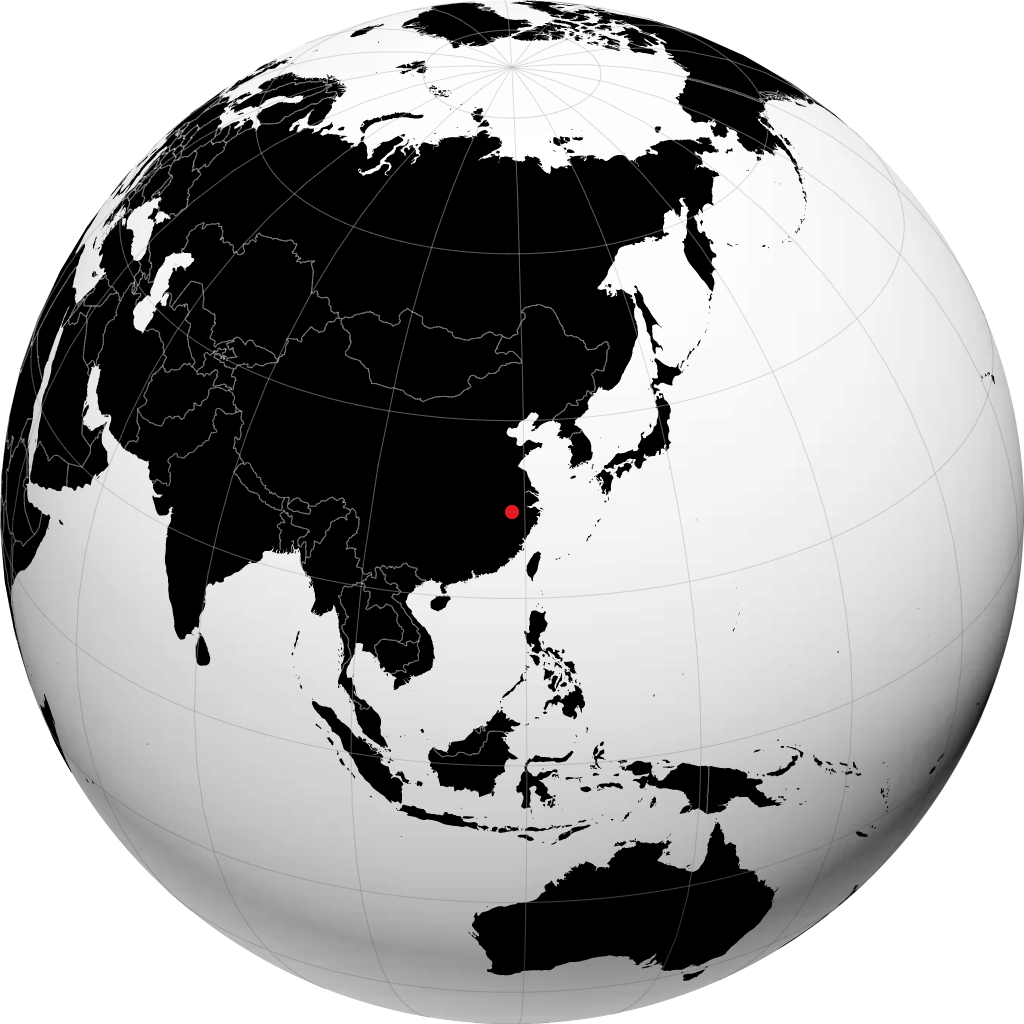 Huangshan no globo