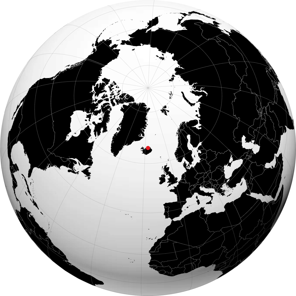 Husavik no globo