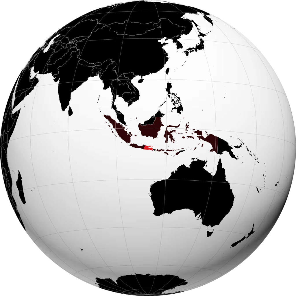 Java Oriental no globo
