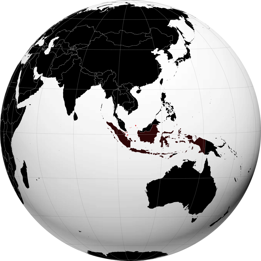 Província das Ilhas Riau no globo