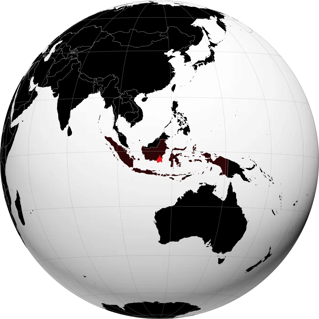 Calimantã do Sul no globo