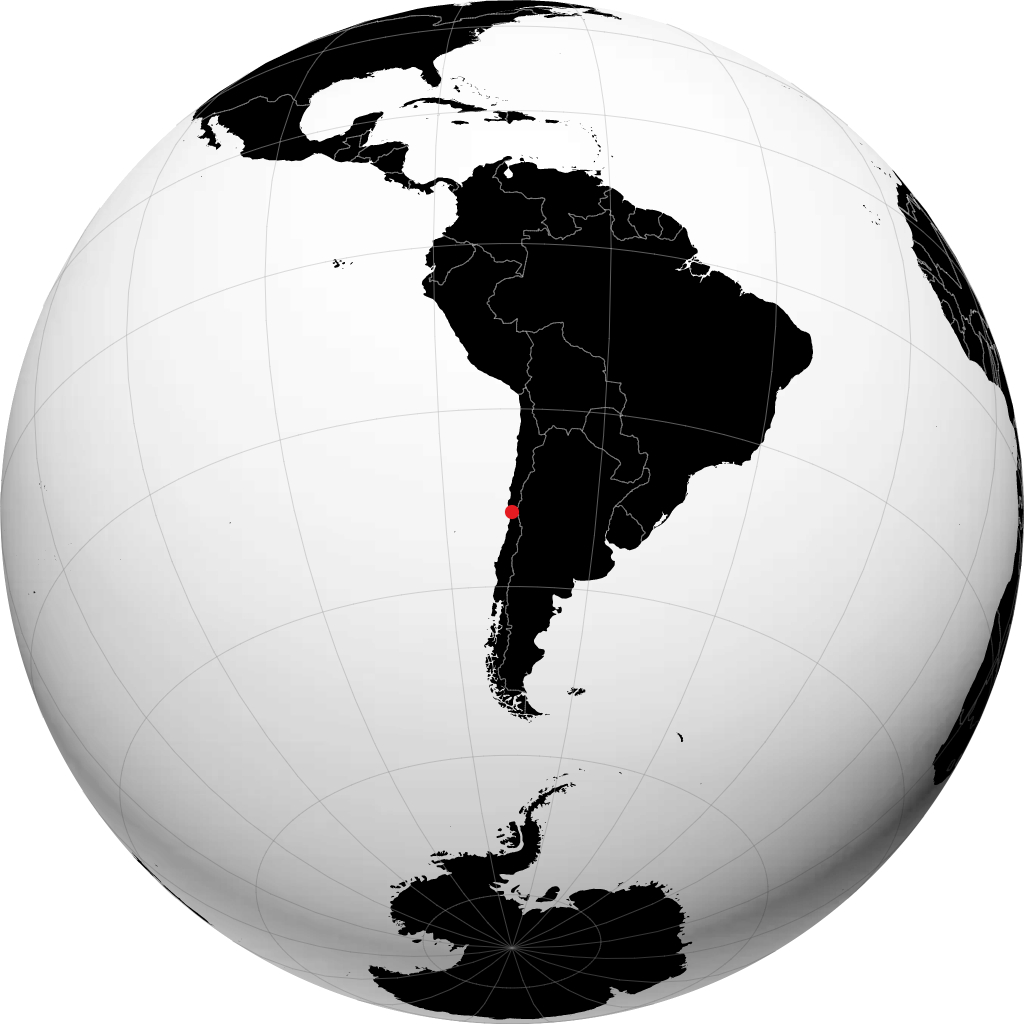 Illapel no globo