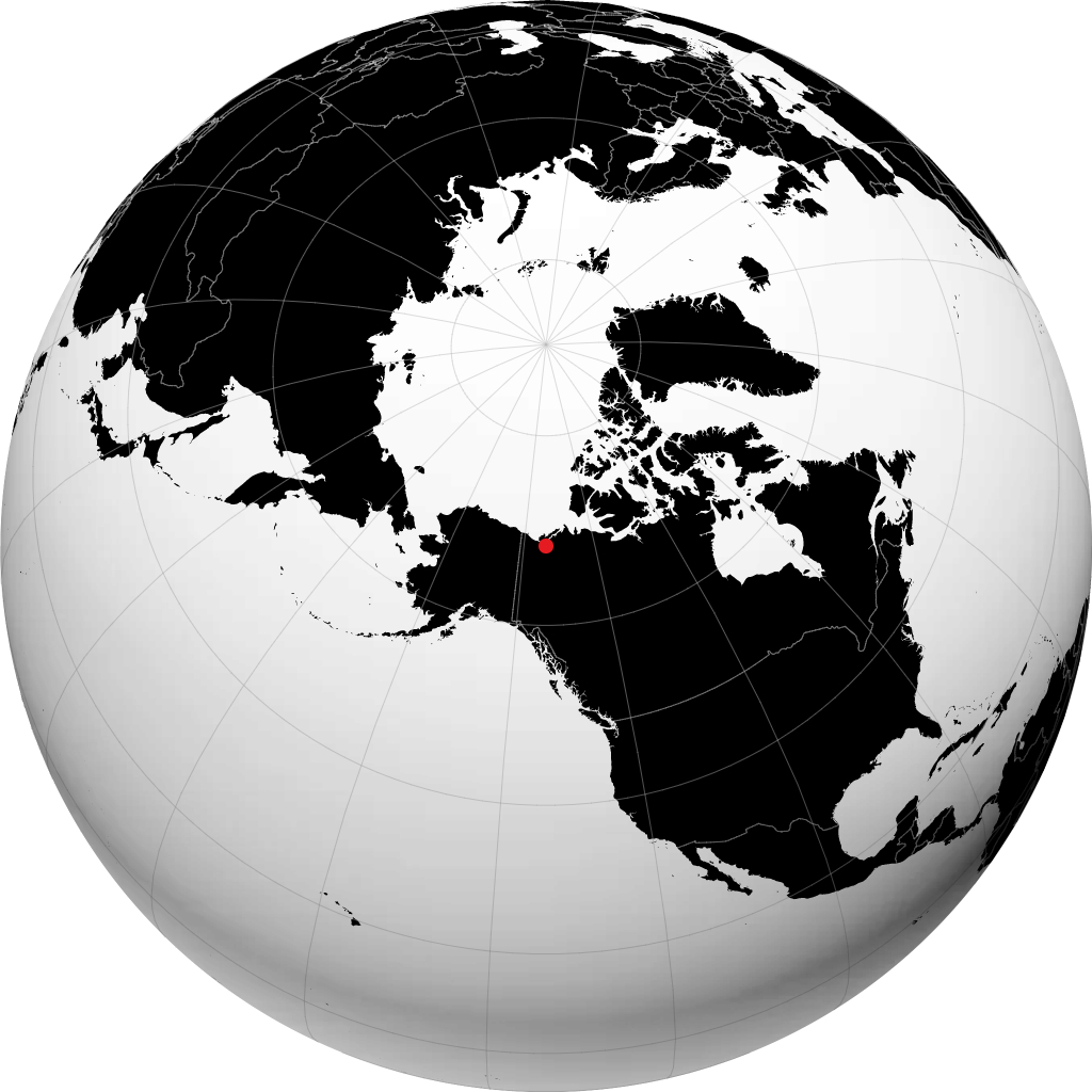 Inuvik no globo