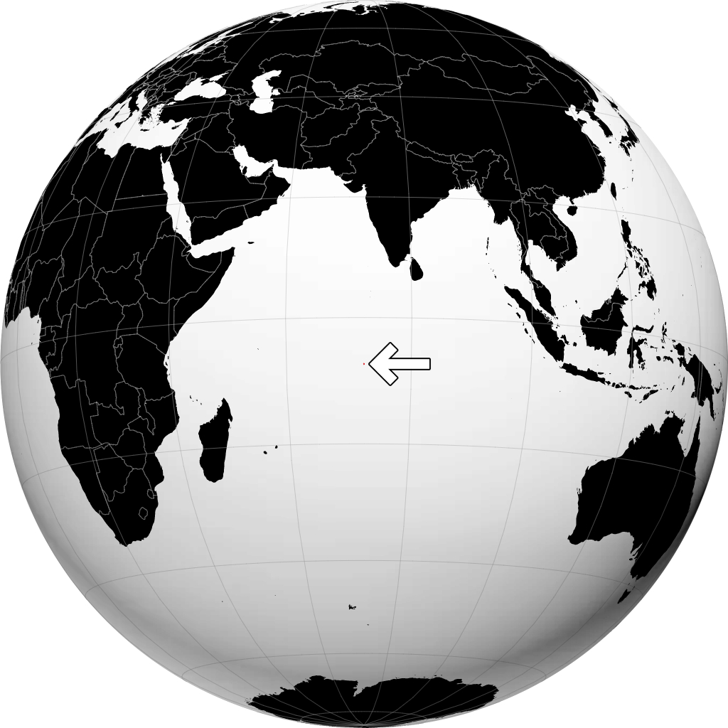 Chagos no globo